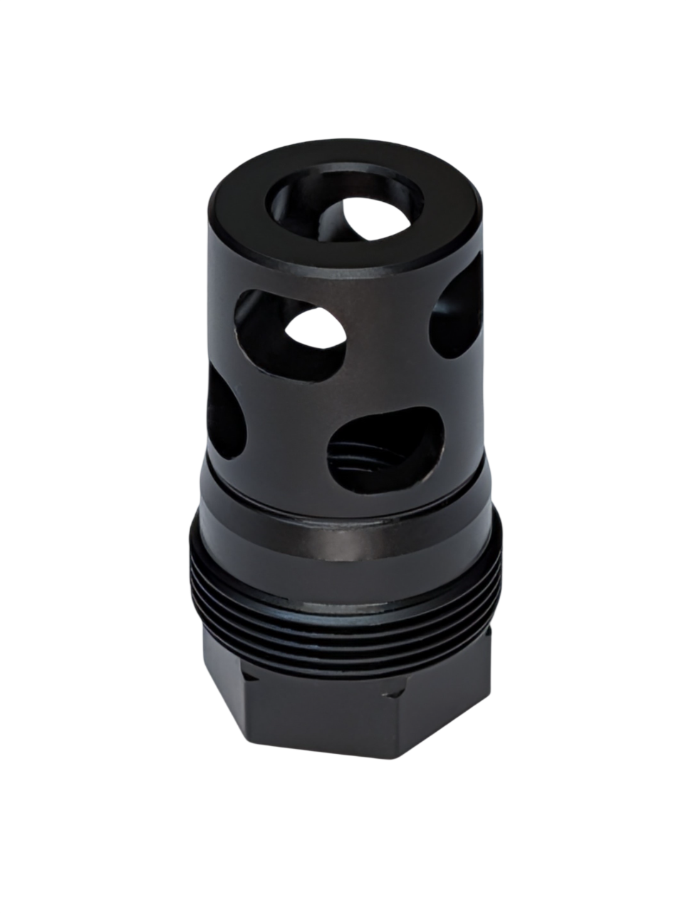 Comstock Compact Muzzle Brake (1/2-36, 9mm bore) Plan-B Suppressor Mount - Image 2