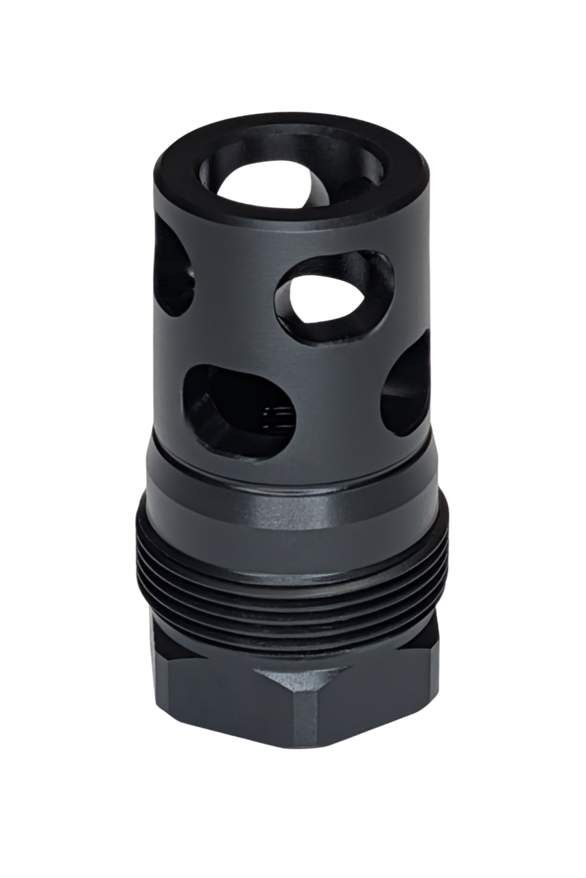 Comstock Compact Muzzle Brake (11/16-24, 45 cal) Plan-B Suppressor Mount - Image 2