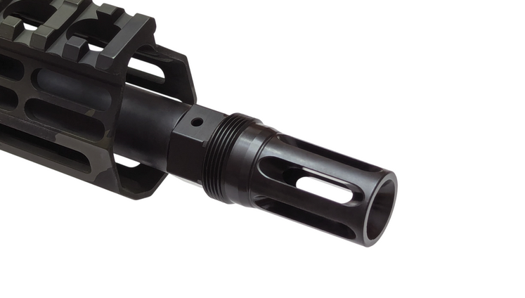 Comstock Full-Size Flash Hider (1/2-28) Plan-B Suppressor Mount - Image 3